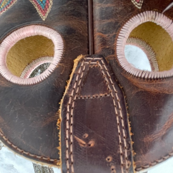 Women’s Boulet rider boots tan round toe, size 9c 0297 - Picture 6 of 9